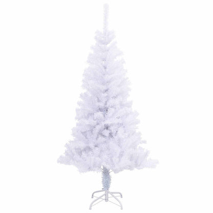 Artificial Christmas Tree with Stand White 120 cm PVC and Steel
