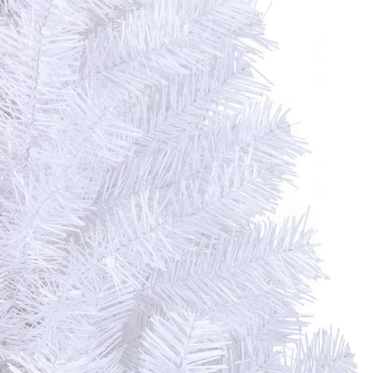 Artificial Christmas Tree with Stand White 180 cm PVC and Steel