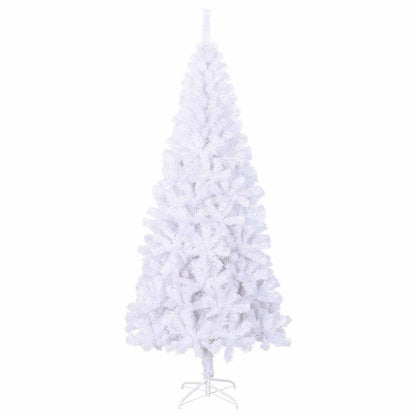 Artificial Christmas Tree with Stand White 180 cm PVC and Steel