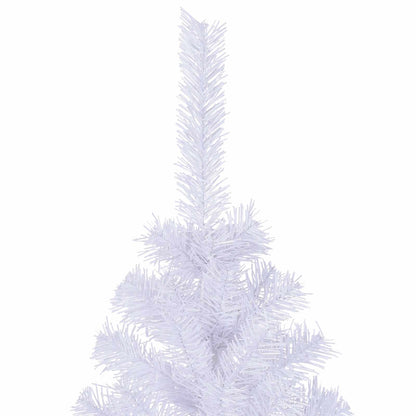 Artificial Christmas Tree with Stand White 210 cm PVC and Steel