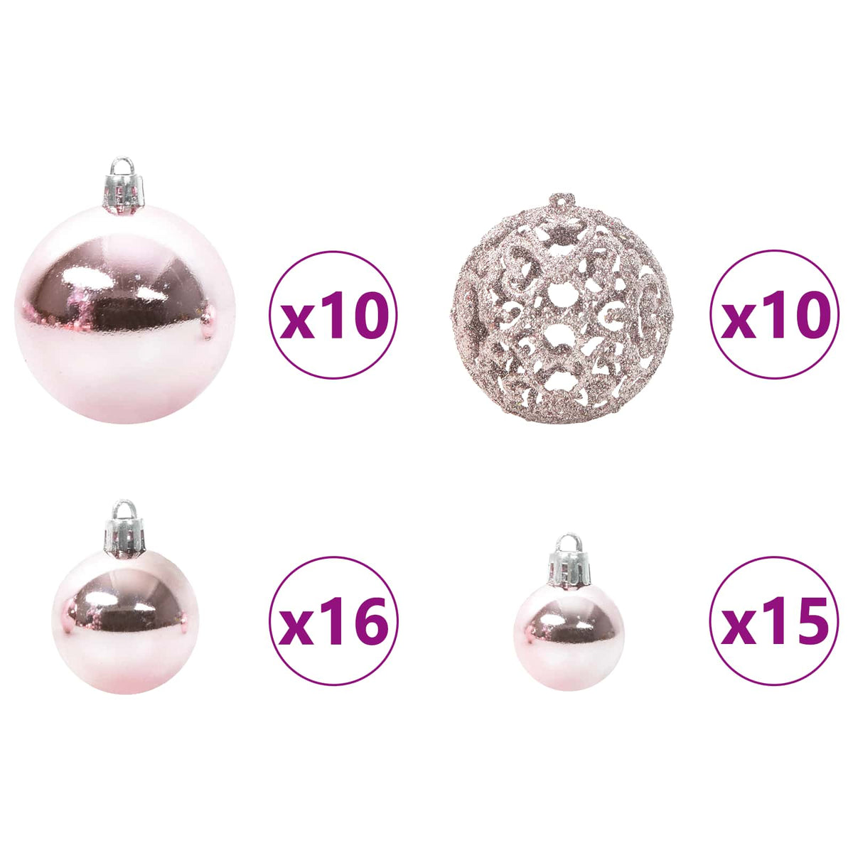 Artificial Christmas Tree with Stand White 240 cm PVC and Steel