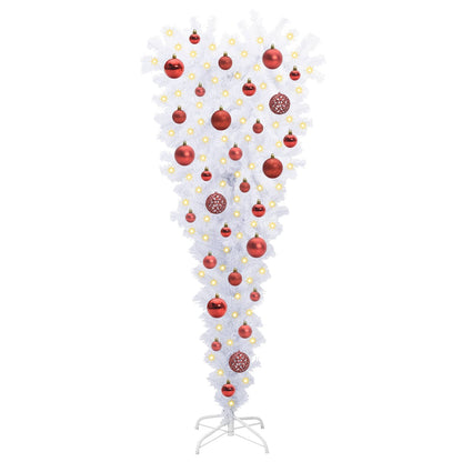 Artificial Christmas Tree with Stand White 120 cm PVC and Steel