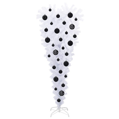 Artificial Christmas Tree with Stand White 120 cm PVC and Steel