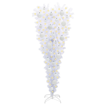 Artificial Christmas Tree with Stand White 120 cm PVC and Steel