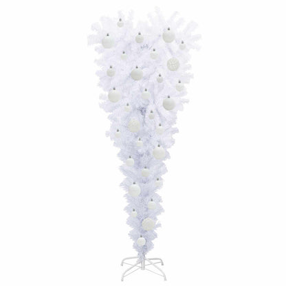 Artificial Christmas Tree with Stand White 120 cm PVC and Steel