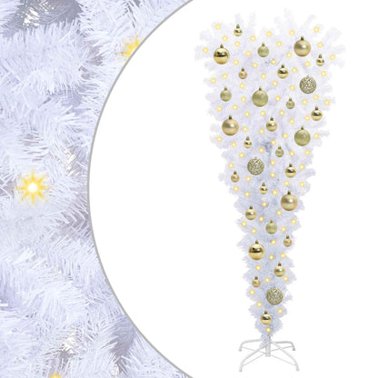 Artificial Christmas Tree with Stand White 120 cm PVC and Steel