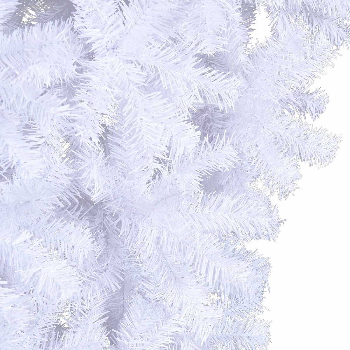 Artificial Christmas Tree with Stand White 120 cm PVC and Steel