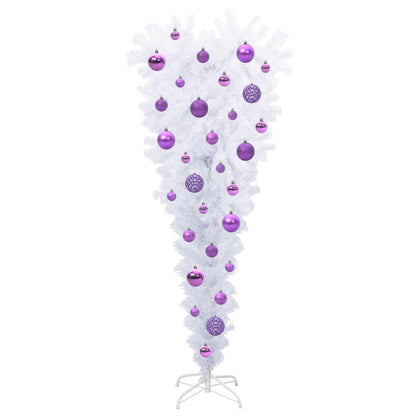 Artificial Christmas Tree with Stand White 120 cm PVC and Steel