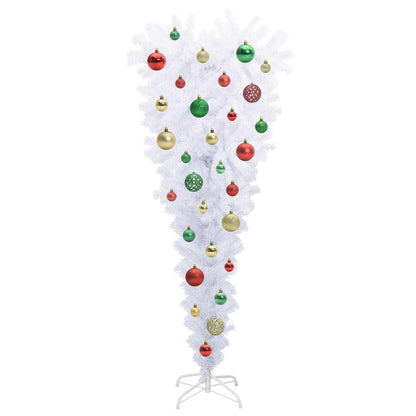 Artificial Christmas Tree with Stand White 120 cm PVC and Steel