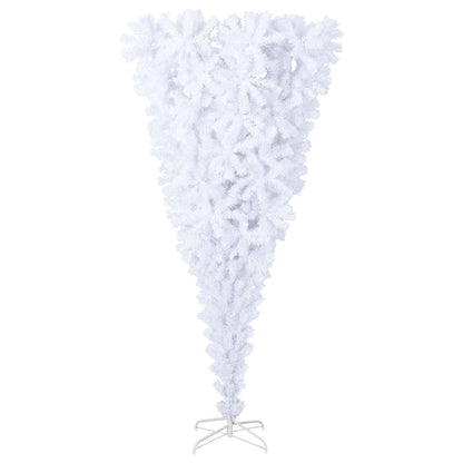 Artificial Christmas Tree with Stand White 210 cm PVC and Steel