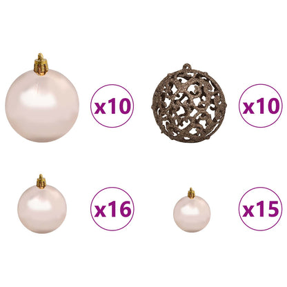 Artificial Christmas Tree with Stand White 240 cm PVC and Steel