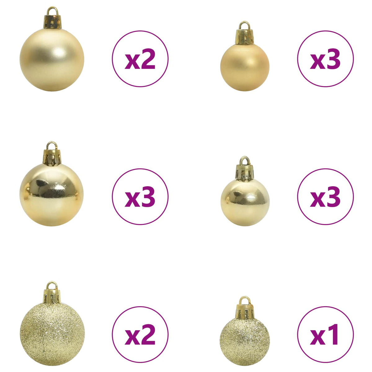 Artificial Christmas Tree White 150 cm PVC and Steel