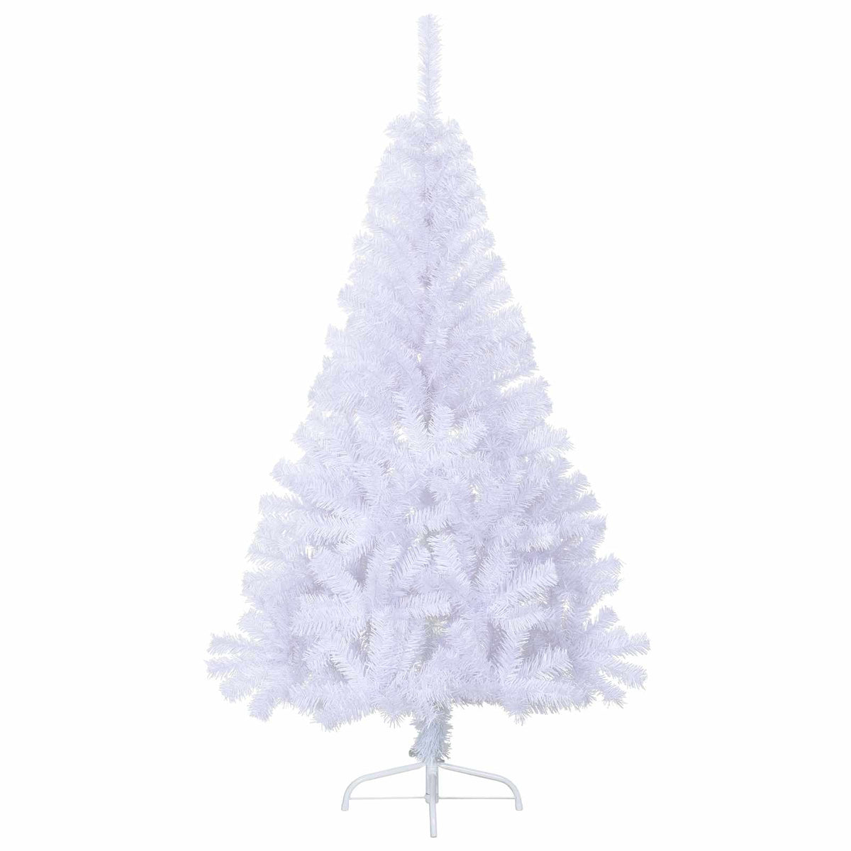 Artificial Christmas Tree with Stand White 120 cm PVC and Steel