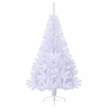 Artificial Christmas Tree with Stand White 120 cm PVC and Steel