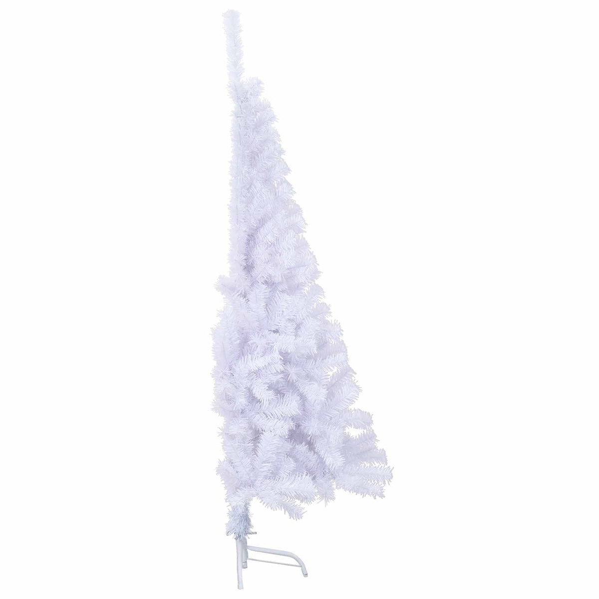 Artificial Christmas Tree with Stand White 120 cm PVC and Steel