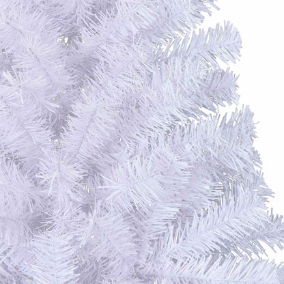 Artificial Christmas Tree with Stand White 240 cm PVC and Steel