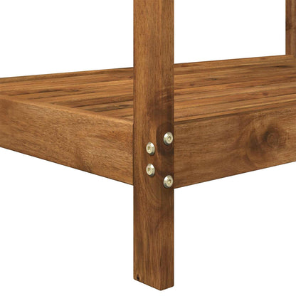 Outdoor Potting Bench 86.5 x 48.5 x 106 cm Solid Acacia Wood