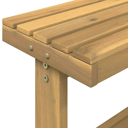 Outdoor Potting Bench 86.5 x 48.5 x 106 cm Solid Acacia Wood