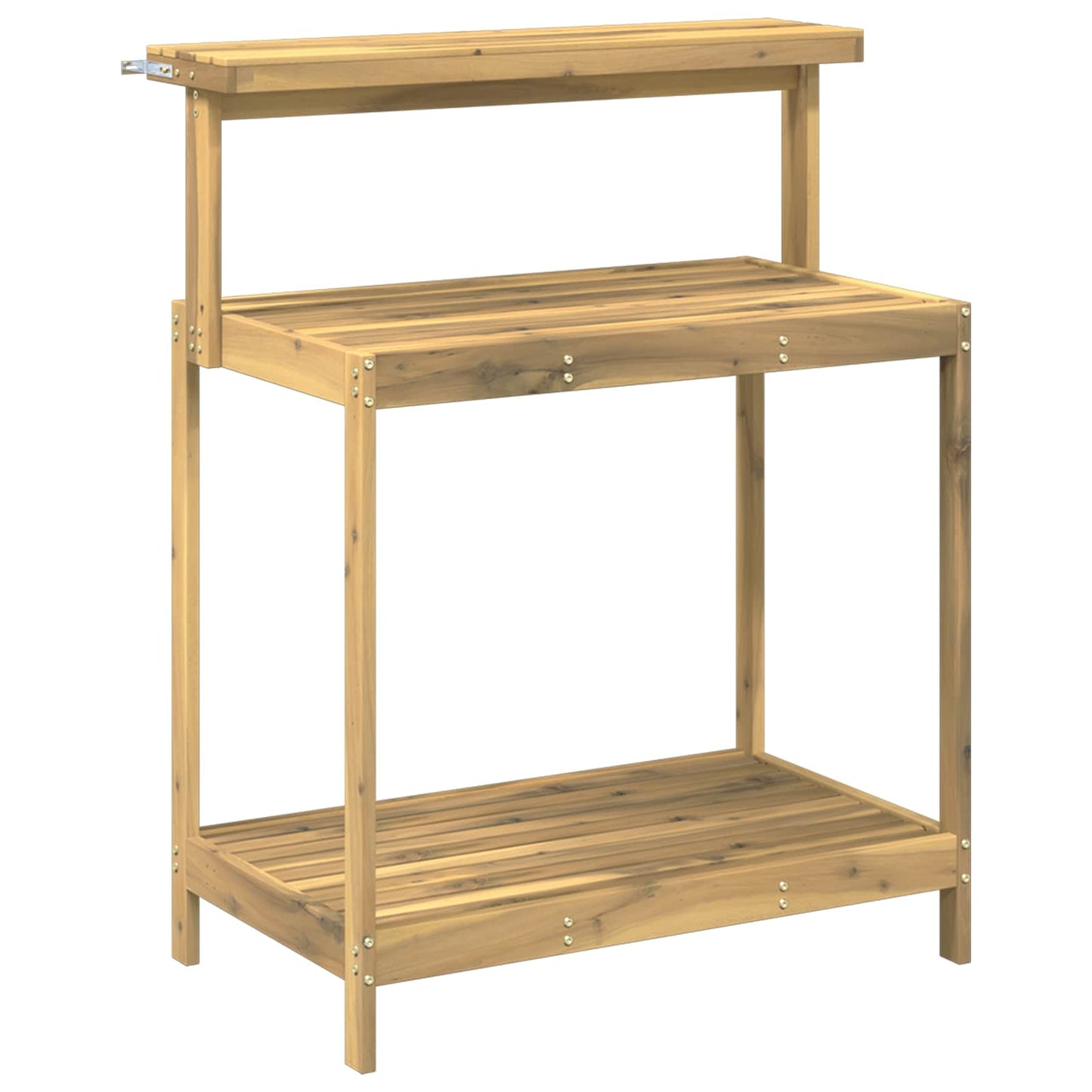 Outdoor Potting Bench 86.5 x 48.5 x 106 cm Solid Acacia Wood