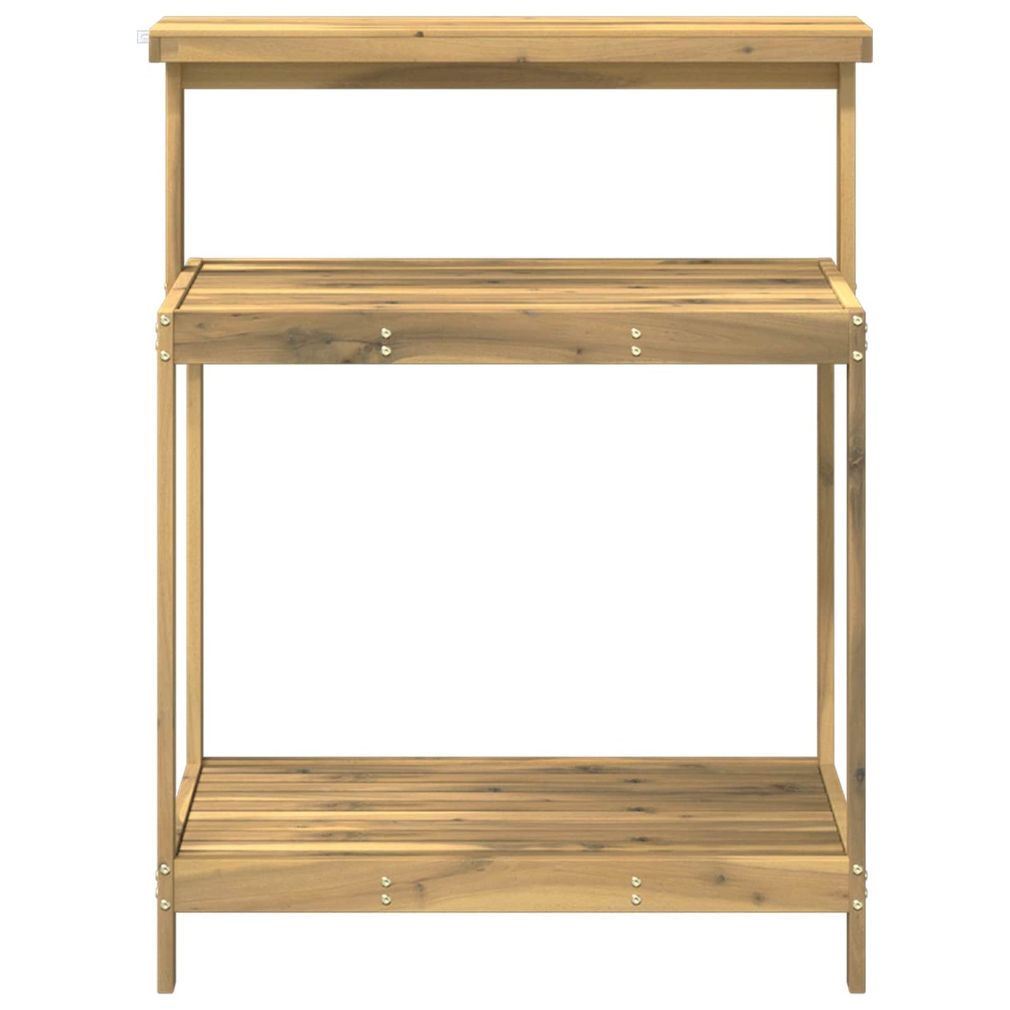 Outdoor Potting Bench 86.5 x 48.5 x 106 cm Solid Acacia Wood