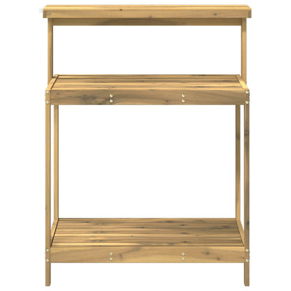 Outdoor Potting Bench 86.5 x 48.5 x 106 cm Solid Acacia Wood