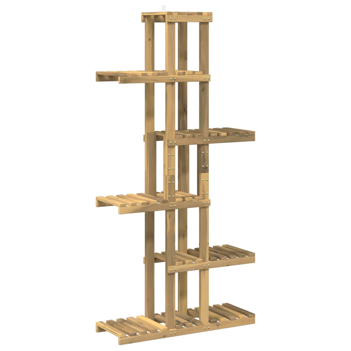 Plant Stand White 68 x 23.5 x 140 cm Solid Acacia Wood