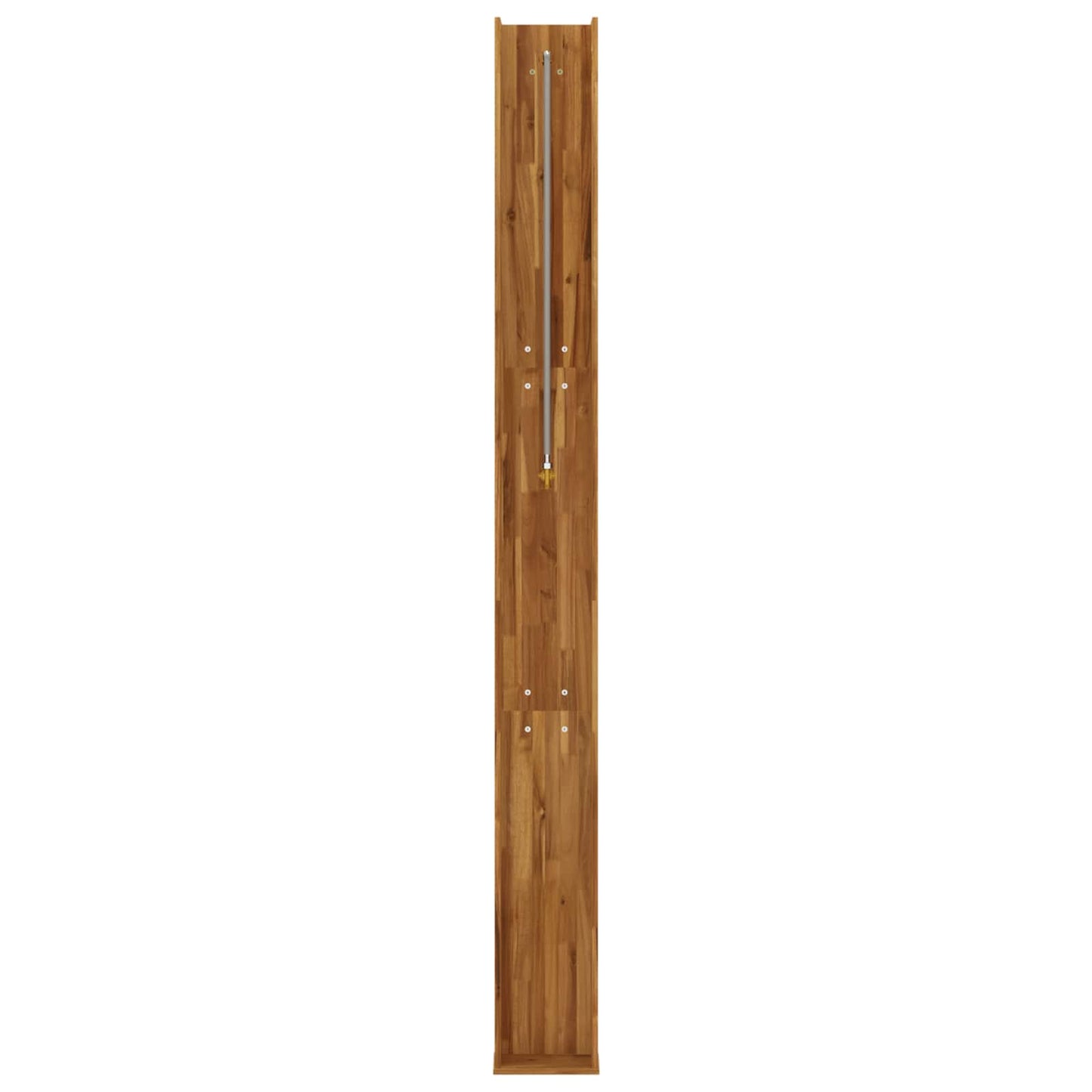 Outdoor Shower 226 cm Solid Acacia Wood and Stainless Steel