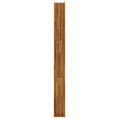 Outdoor Shower 226 cm Solid Acacia Wood and Stainless Steel