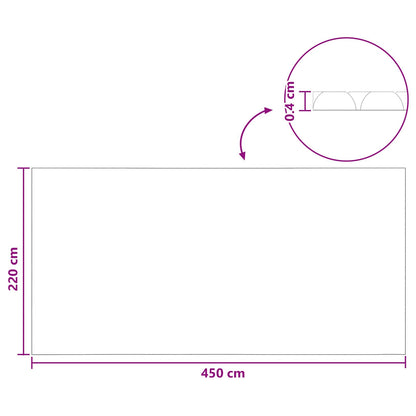 Solar Pool Cover Heavy Quality 450 x 220 cm 200 μm Square PE
