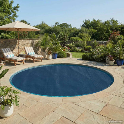 Solar Pool Cover Heavy Quality Ø 549 cm 200 μm Round PE
