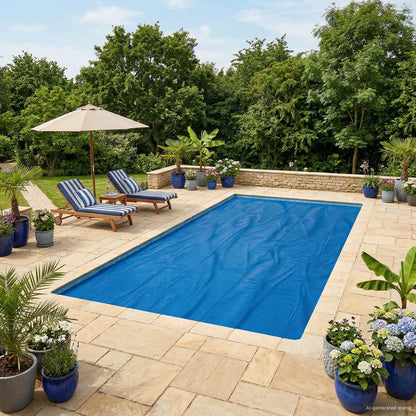 Solar Pool Cover Heavy Quality 800 x 400 cm 200 μm Square PE