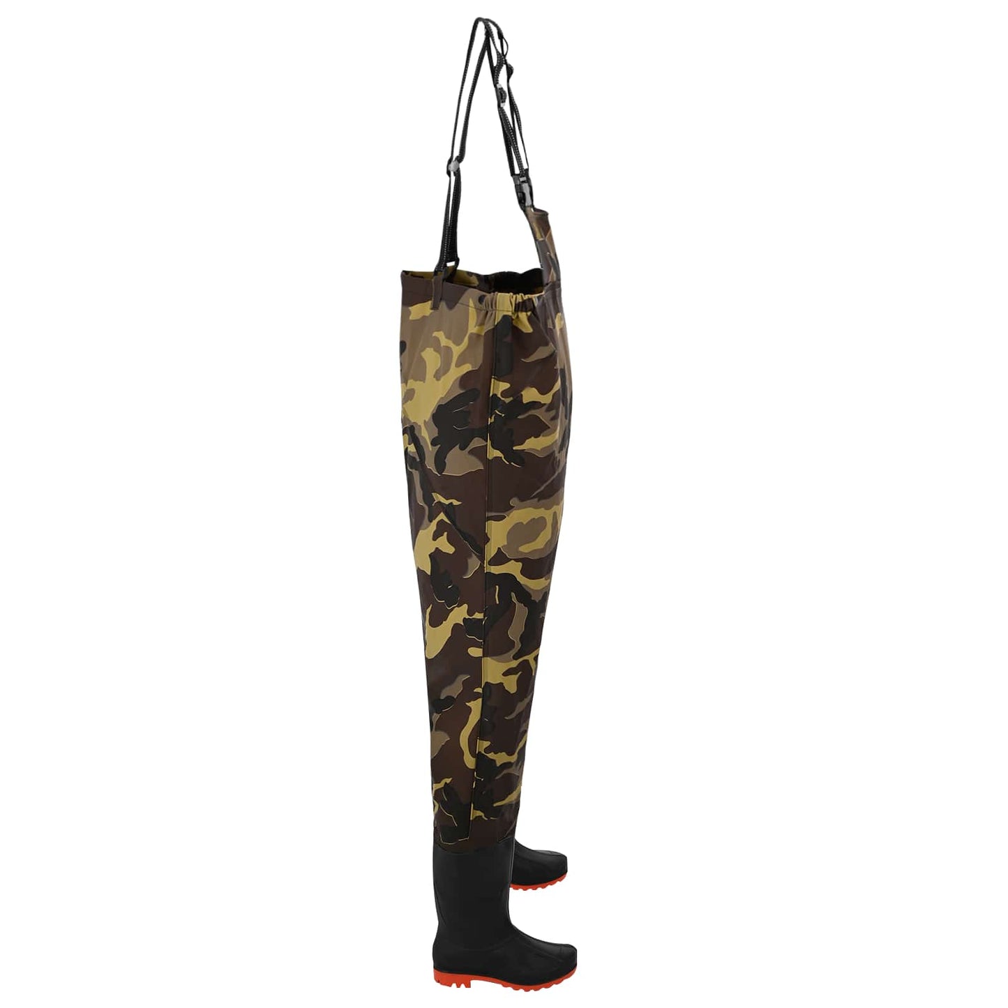 Chest Waders with Boots Size 41 Camouflage