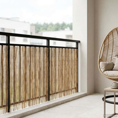 Garden Fence Carbonized 600 x 100 cm Reed