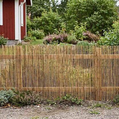 Garden Fence Carbonized 600 x 100 cm Reed