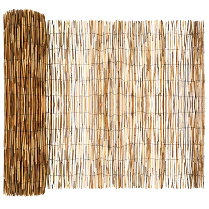Garden Fence Carbonized 600 x 100 cm Reed