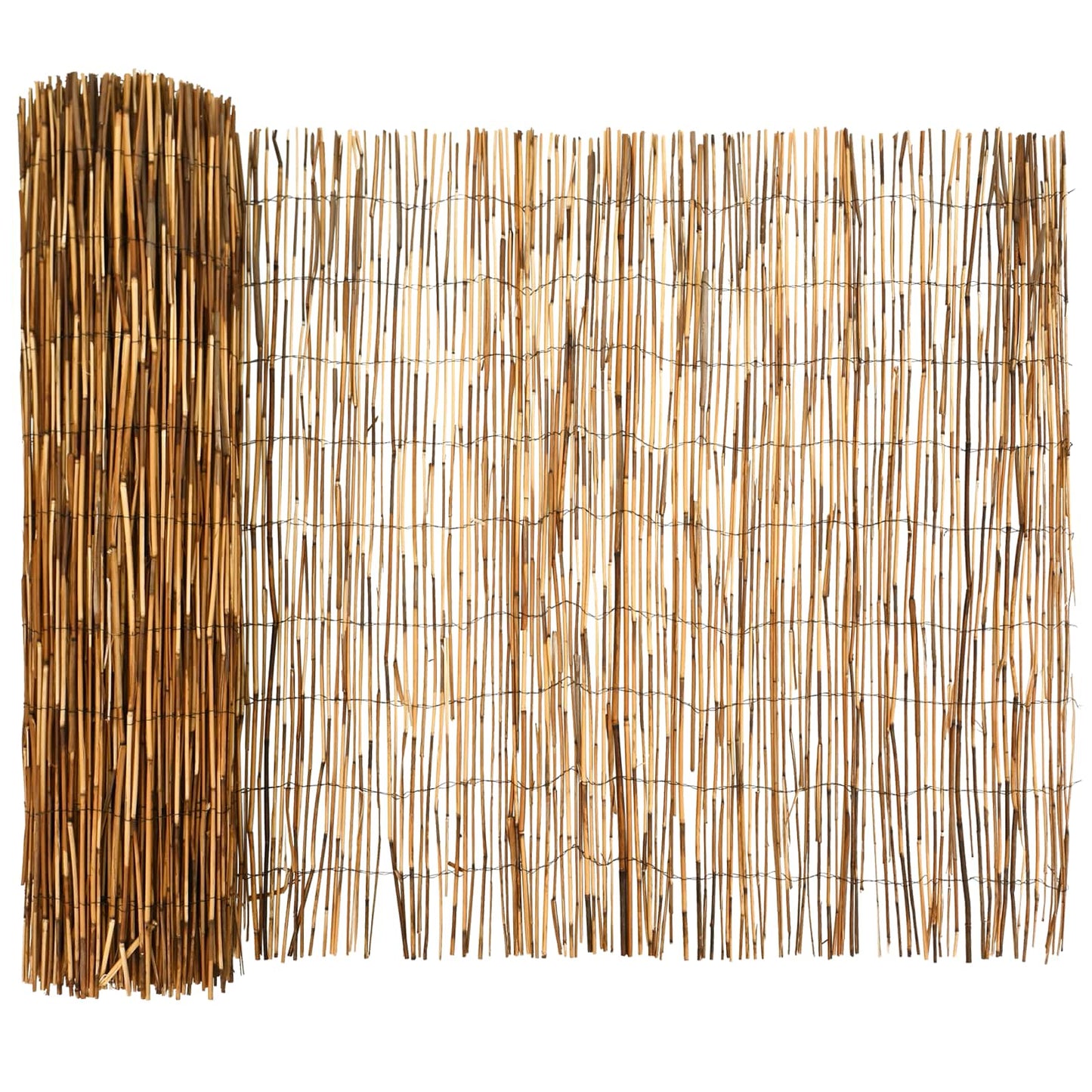 Garden Fence Carbonized 300 x 90 cm Reed