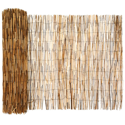Garden Fence Carbonized 500 x 90 cm Reed