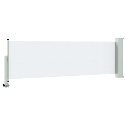 Side Awning 60 x 300 cm Rectangular White
