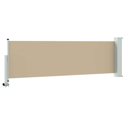 Side Awning 80 x 300 cm 100% polyester iron steel Rectangular