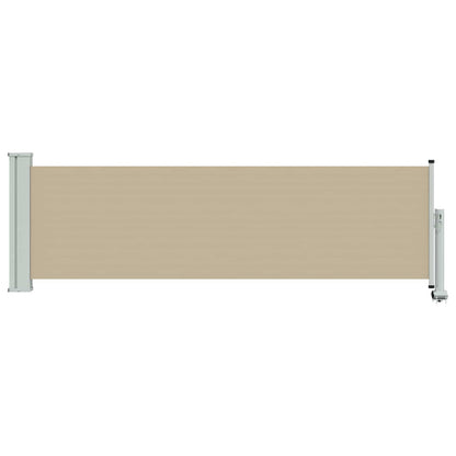 Side Awning 80 x 300 cm 100% polyester iron steel Rectangular