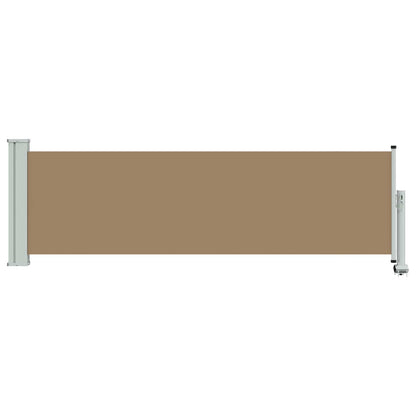 Side Awning 80 x 300 cm 100% polyester iron steel Rectangular