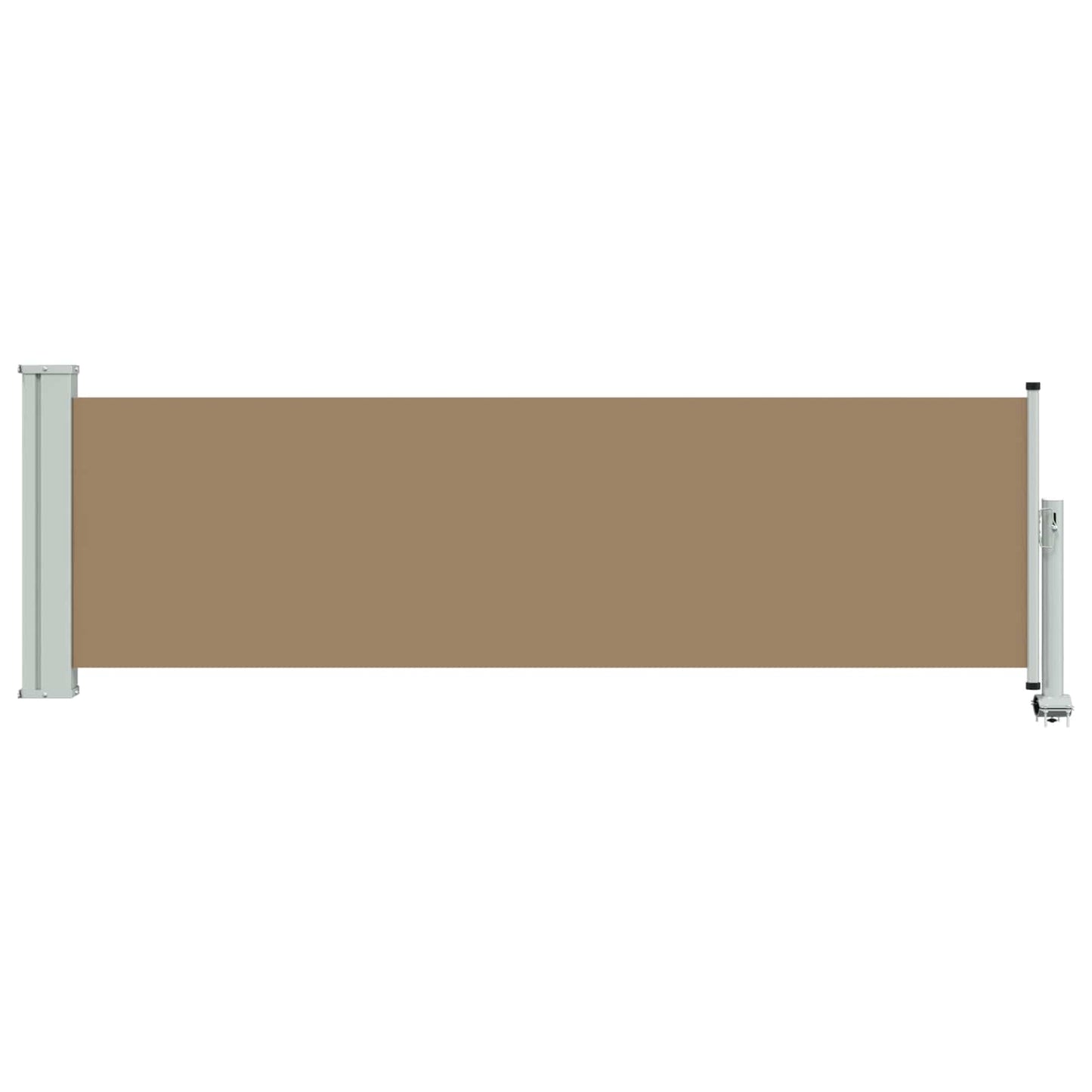 Side Awning 100 x 300 cm 100% polyester iron steel Rectangular