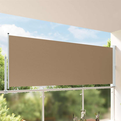 Side Awning 140 x 300 cm 100% polyester iron steel Rectangular