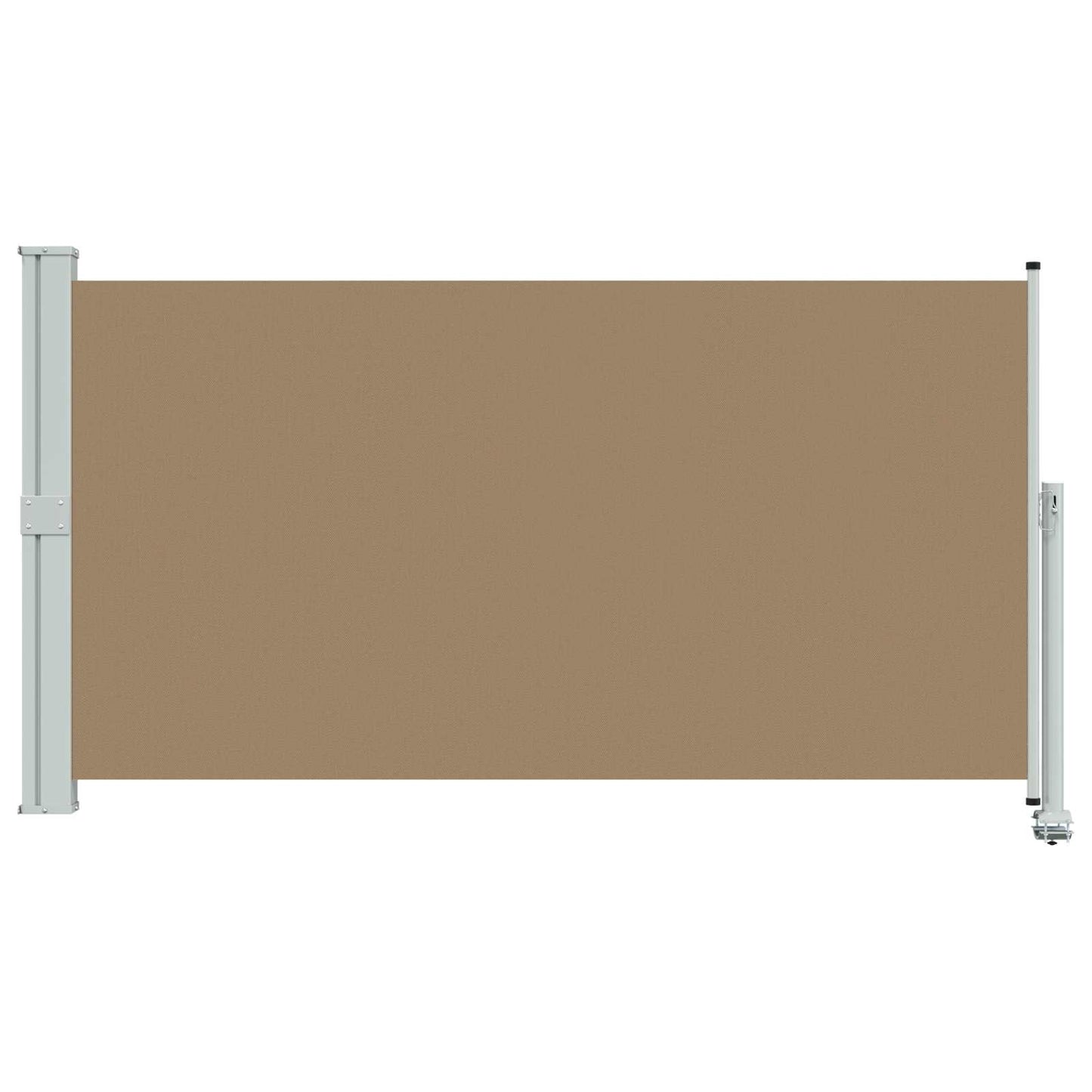 Side Awning 140 x 300 cm 100% polyester iron steel Rectangular