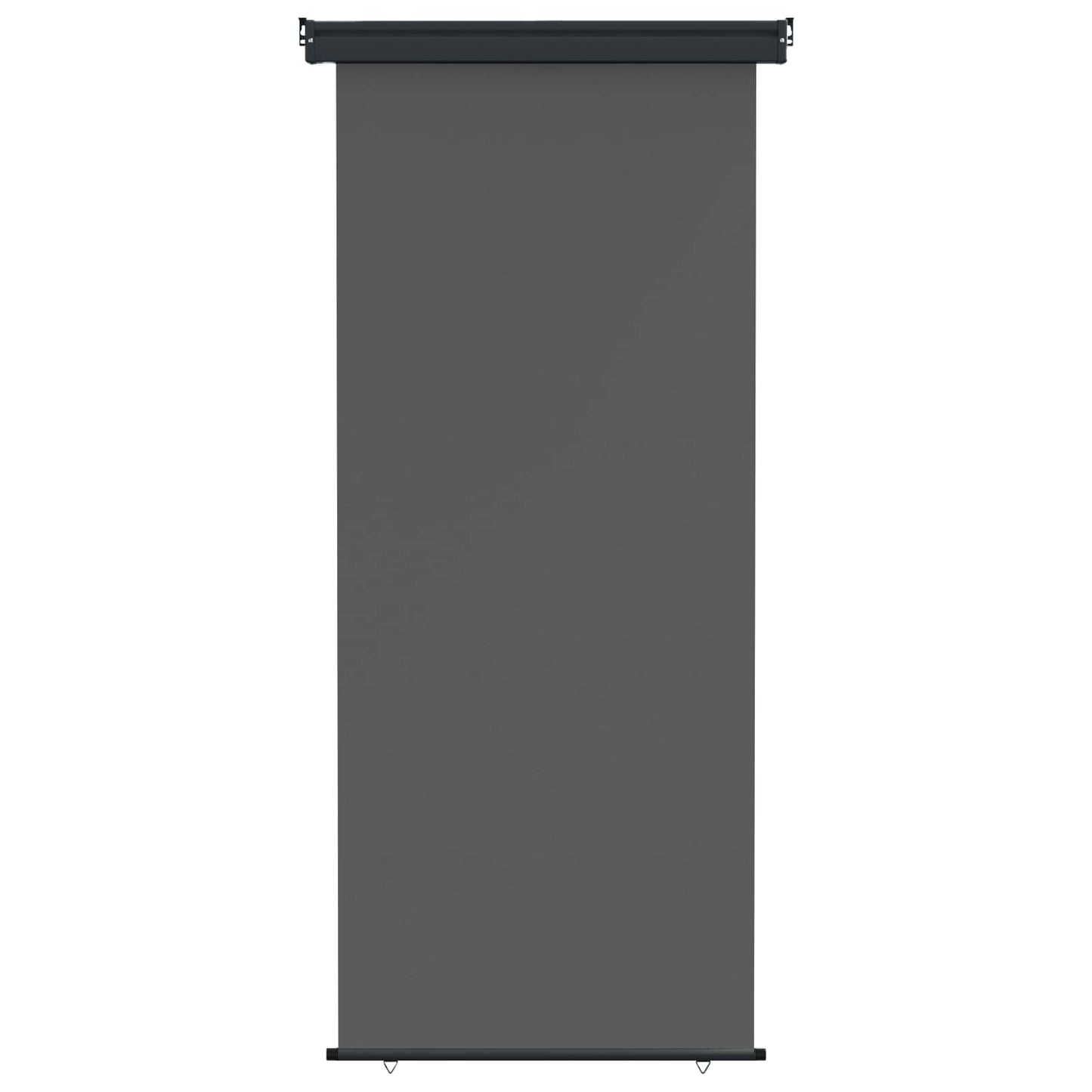 Balcony Side Awning 80 x 250 cm 100% polyester iron steel