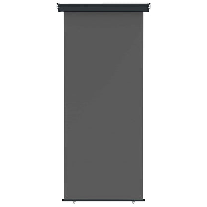 Balcony Side Awning 80 x 250 cm 100% polyester iron steel
