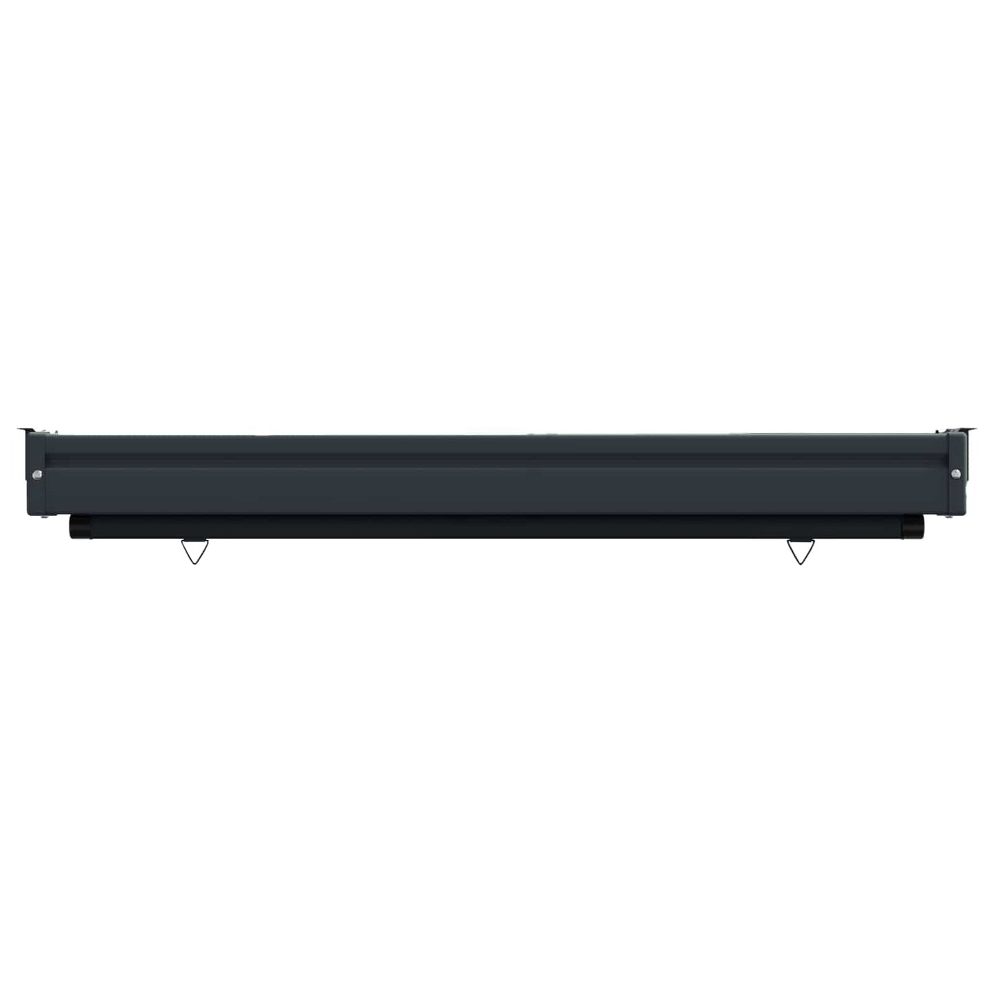 Balcony Side Awning 117 x 250 cm 100% polyester iron steel