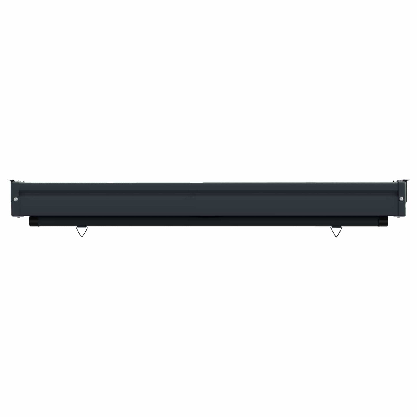 Balcony Side Awning 117 x 250 cm 100% polyester iron steel