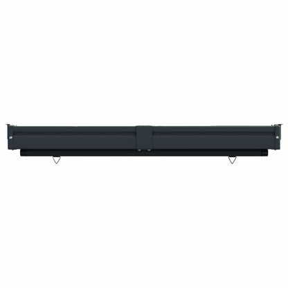 Balcony Side Awning 140 x 250 cm 100% polyester iron steel