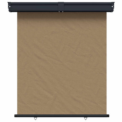 Balcony Side Awning 160 x 250 cm 100% polyester iron steel